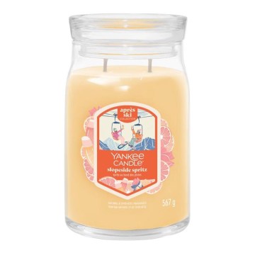 Yankee Candle - Candela profumata SLOPESIDE SPRITZ grande 567 g 60-90 ore.