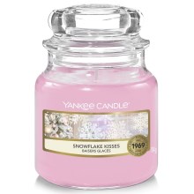 Yankee Candle - Candela profumata SNOWFLAKE KISSES piccolo 104g 20-30 ore