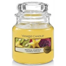 Yankee Candle - Candela profumata TROPICAL STARFRUIT piccolo 104g 20-30 ore
