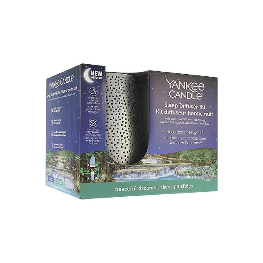 Yankee Candle - Diffusore di aromi per un sonno tranquillo PEACEFUL DREAMS 14 ml