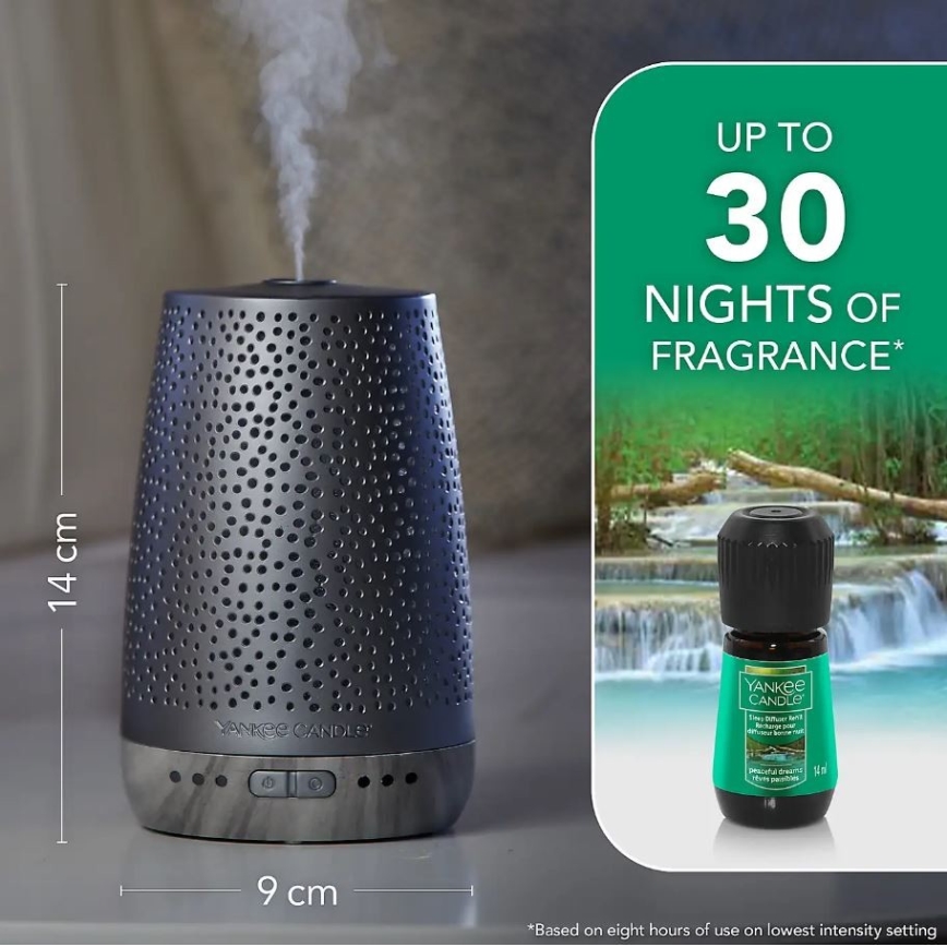 Yankee Candle - Diffusore di aromi per un sonno tranquillo PEACEFUL DREAMS 14 ml