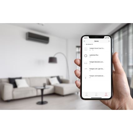 Yeelight - Interruttore per circuito elettrico 230V/10A Wi-Fi/Bluetooth