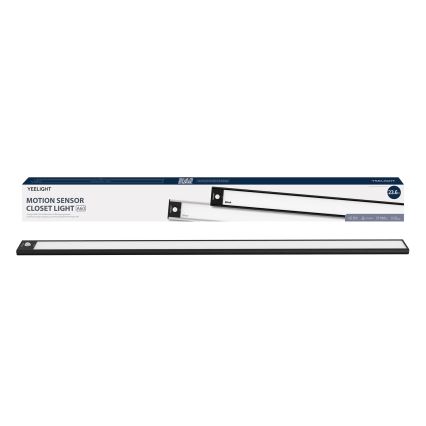 Yeelight - Illuminazione LED dimmerabile ricaricabile per mobili con sensore LED/2,4W/2200 mAh 4000K 60 cm nero