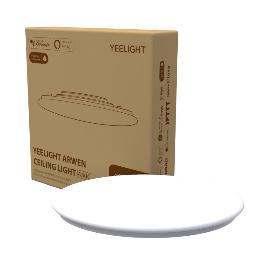 Yeelight - LED RGB Lampada da bagno dimmerabile ARWEN 450C LED/50W/230V IP50 CRI 90 + telecomando Wi-Fi/BT