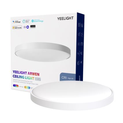 Yeelight - Plafoniera LED RGB dimmerabile ARWEN 550S LED/50W/230V CRI 90 + TC Wi-Fi/BT