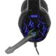 Yenkee - Cuffie da gioco LED con microfono nero/blu