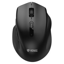 Yenkee - Mouse wireless 800/1200/1600 DPI 1xAA nero