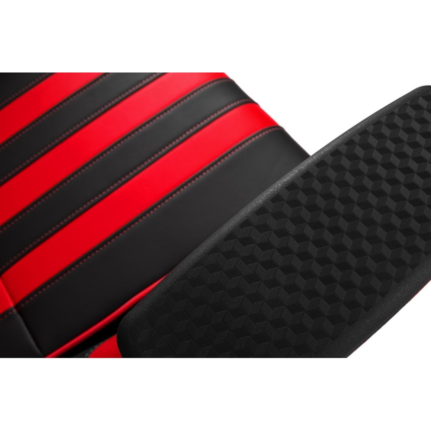 Yenkee - Sedia da gioco nera/rossa