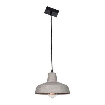 Zambelis 1655 - Lampadario a cavo 1xE27/40W/230V cemento