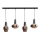 Zambelis 17151 - Lampadario a sospensione con filo 4xE27/40W/230V