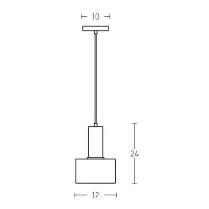 Zambelis 180051 - Lampadario a sospensione con filo 1xE27/40W/230V oro/rosa salmone