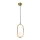Zambelis 18143 - Lampadario a sospensione con filo 1xG9/25W/230V