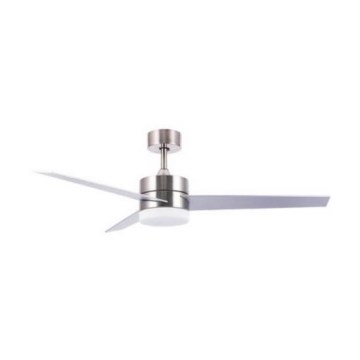 Zambelis 19134 - Plafoniera LED LED/15W/230V 3000/4000/6000K cromo opaco + telecomando