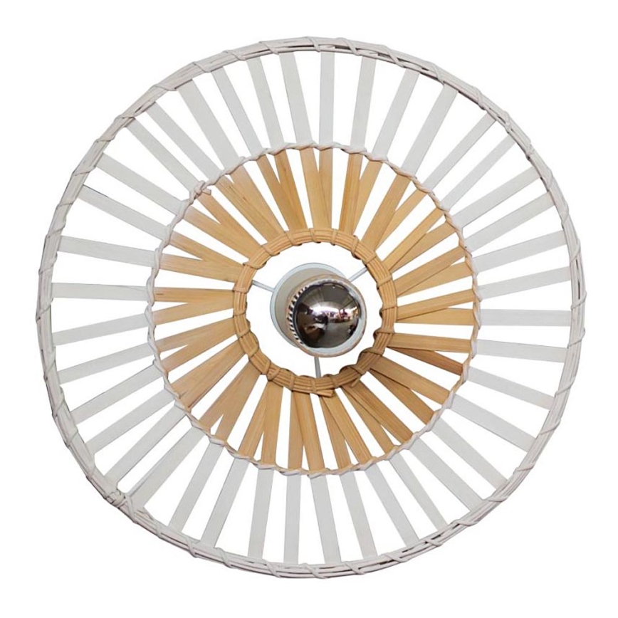 Zambelis 19251 - Applique 1xE27/40W/230V bambù/beige