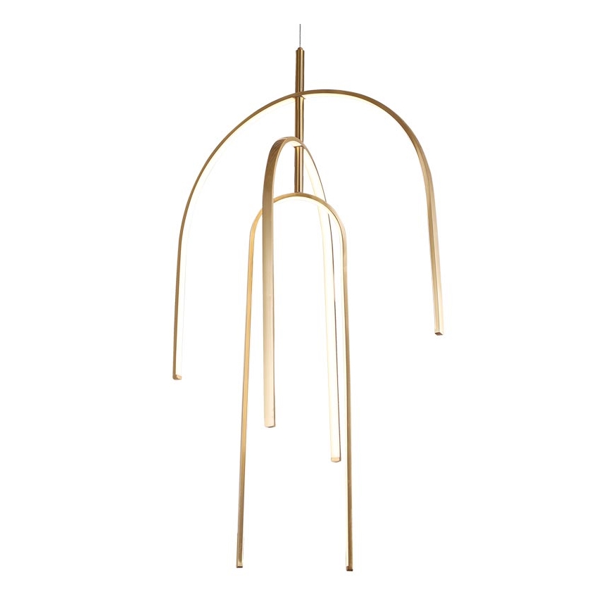 Zambelis 1931 - Lampadario a sospensione con filo LED dimmerabile LED/80W/230V oro