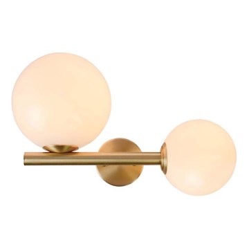 Zambelis 1995 - Lampada da parete 1xG9/7W + 1xE14/15W/230V oro