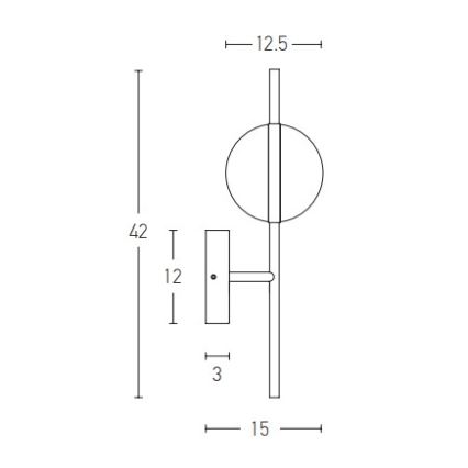 Zambelis 2003 - Applique a LED LED/8W/230V