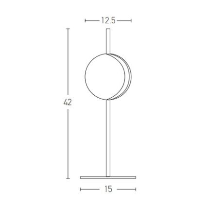 Zambelis 2004 - Lampada da tavolo LED LED/8W/230V