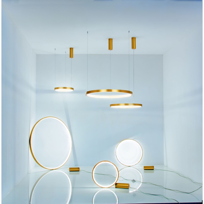 Zambelis 2005 - Lampadario a sospensione con filo LED dimmerabile LED/25W/230V oro