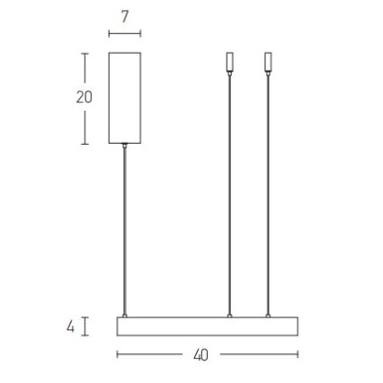 Zambelis 2005 - Lampadario a sospensione con filo LED dimmerabile LED/25W/230V oro