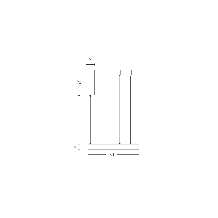 Zambelis 2005 - Lampadario a sospensione con filo LED dimmerabile LED/25W/230V oro