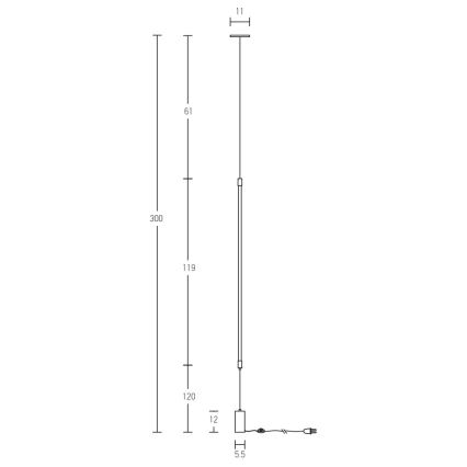 Zambelis 20184 - Lampada LED da terra LED/22W/230V