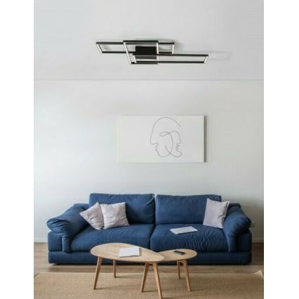 Zambelis 2020 - Lampadario a plafone LED dimmerabile LED/55W/230V nero