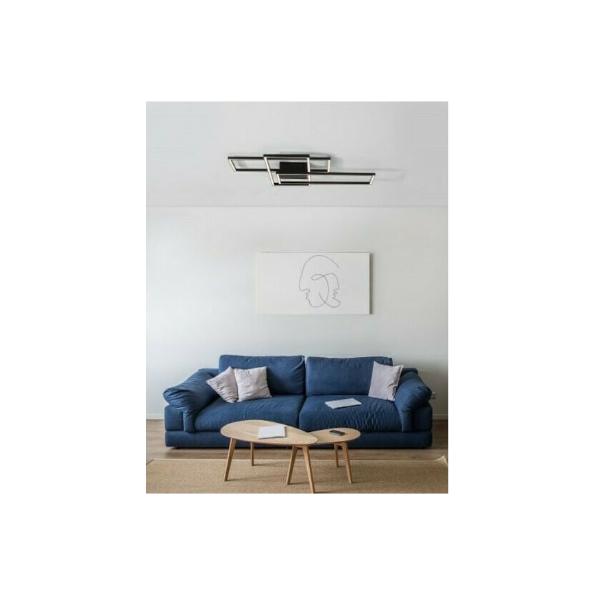 Zambelis 2020 - Lampadario a plafone LED dimmerabile LED/55W/230V nero