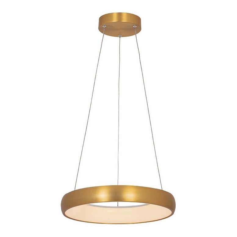 Zambelis 2046 - Lampadario a sospensione con filo LED dimmerabile LED/30W/230V diametro 40 cm oro