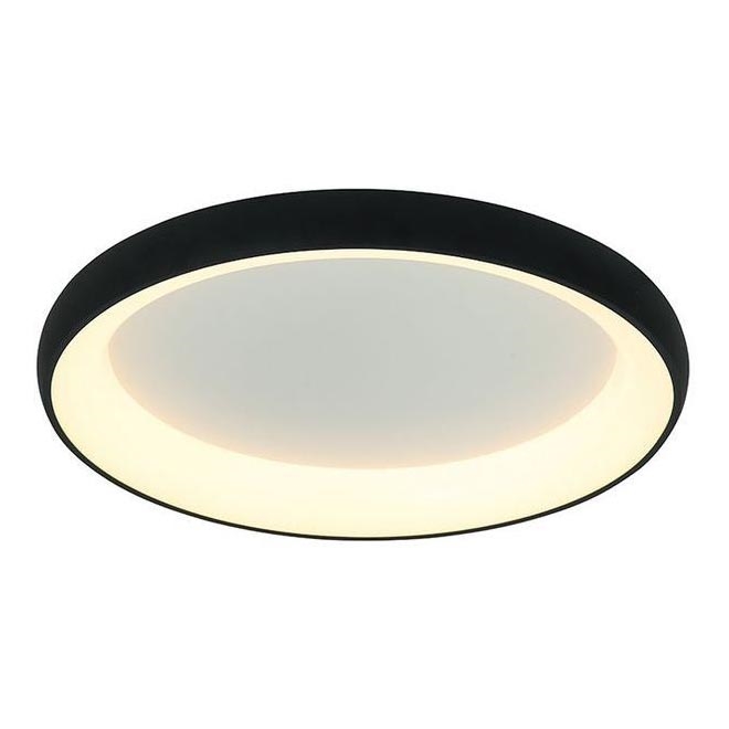 Zambelis 2056 - Plafoniera LED dimmerabile LED/60W/230V diametro 80 cm nero