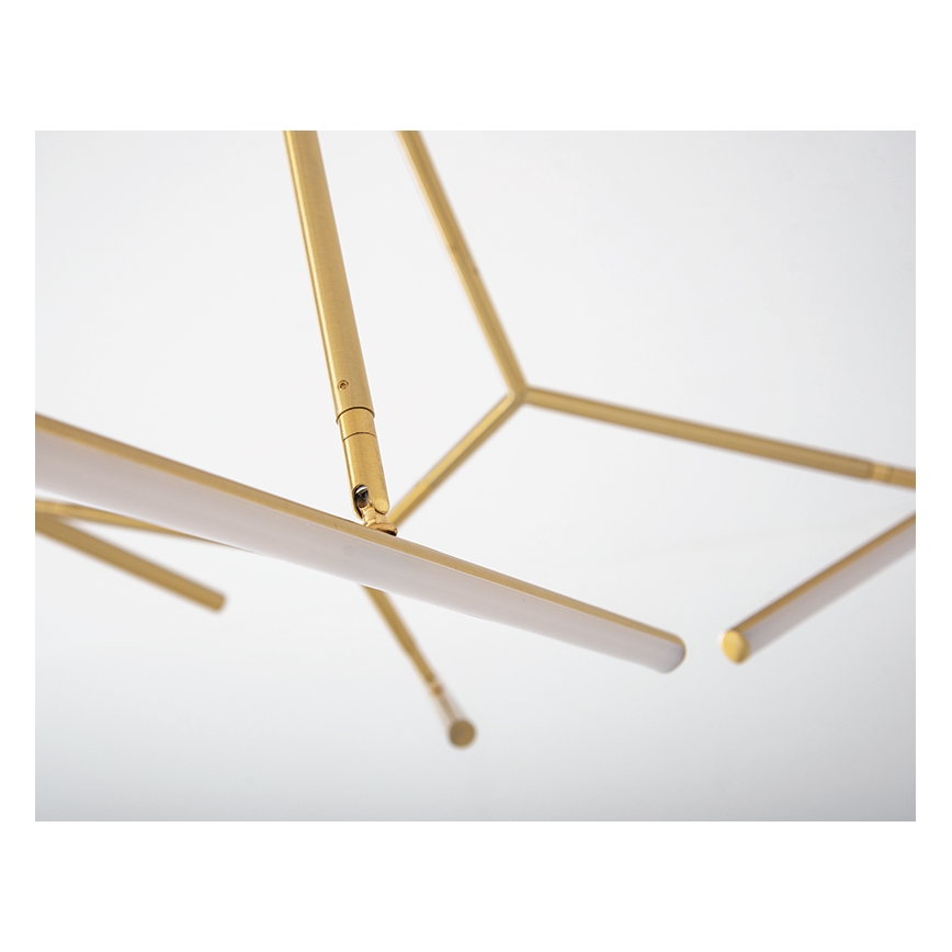 Zambelis 2071 - Lampadario a sospensione con supporto rigido LED dimmerabile LED/49W/230V oro