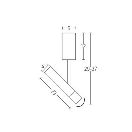 Zambelis 22028 - Lampadario a sospensione con supporto rigido LED LED/4W/230V