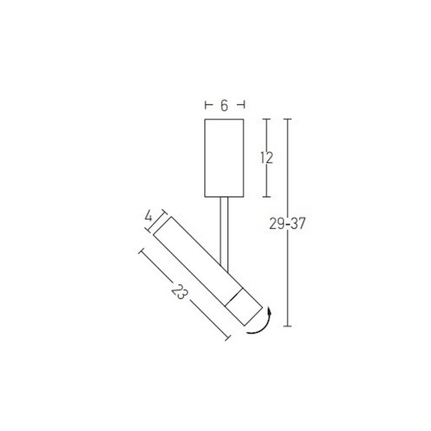 Zambelis 22028 - Lampadario a sospensione con supporto rigido LED LED/4W/230V