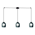 Zambelis 22146 - Lampadario a sospensione con filo 3xG9/5W/230V ragno nero