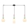 Zambelis 22153 - Lampadario a sospensione con filo 3xE27/40W/230V ragno ceramiche