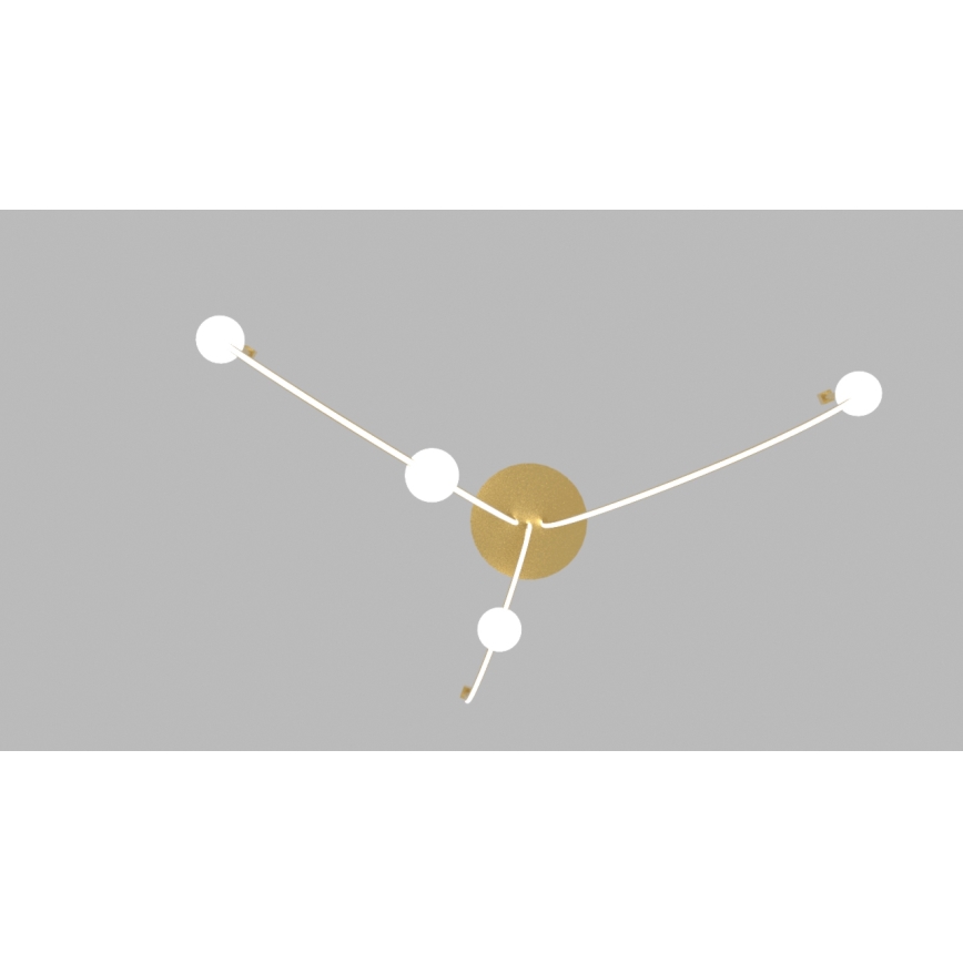 Zambelis 22248 - Lampadario a sospensione con filo LED dimmerabile LED/42W/230V oro