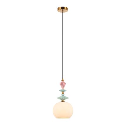 Zambelis A22079 - Paralume di ricambio per lampadario Ø 21 cm bianco