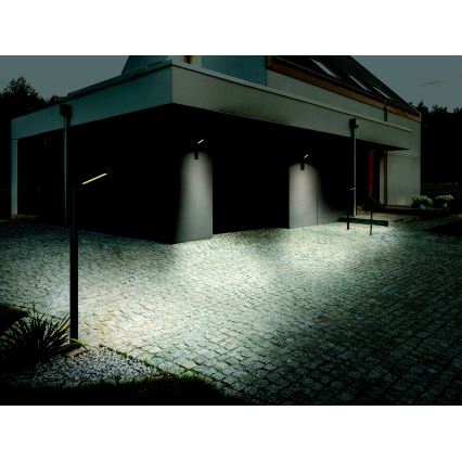 Zambelis E206 - Lampada LED da esterno LED/10W/230V IP54 antracite