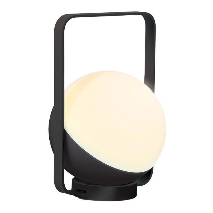 Zambelis E233 - Lampada LED dimmerabile da esterno LED/1,5W/3,7V 2600 mAh IP44 nero