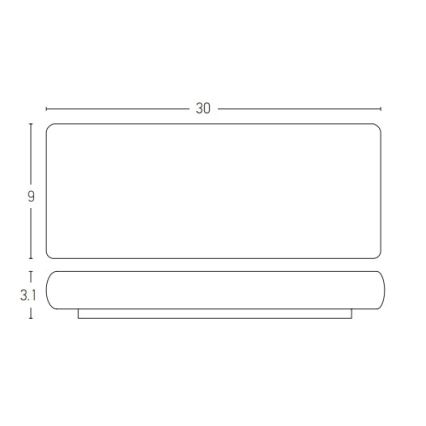 Zambelis E240 - Applique a LED da esterno 2xLED/10W/230V IP65 antracite