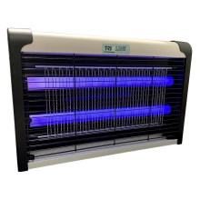 Zappatrice elettrica per insetti con lampada UV fluorescente 2x6W/230V 40 m2