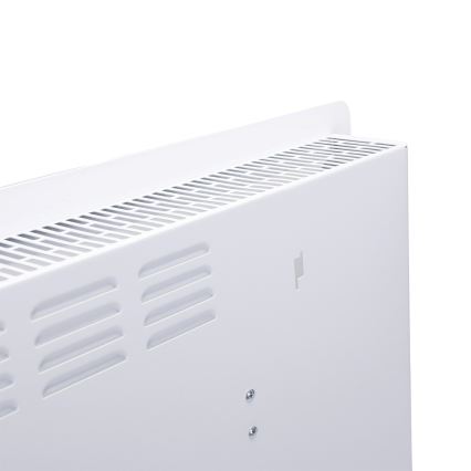 ZEVENTI - Termoconvettore elettrico da parete intelligente con display LCD 1000/2000W/230V Wi-Fi bianco