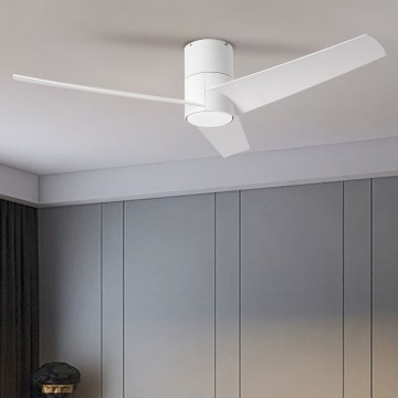 ZEVENTI - Plafoniera LED BARROSA LED/18W/230V 3000/4000/6000K Wi-Fi Tuya bianco + telecomando