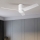 ZEVENTI - Plafoniera LED BARROSA LED/18W/230V 3000/4000/6000K Wi-Fi Tuya bianco + telecomando