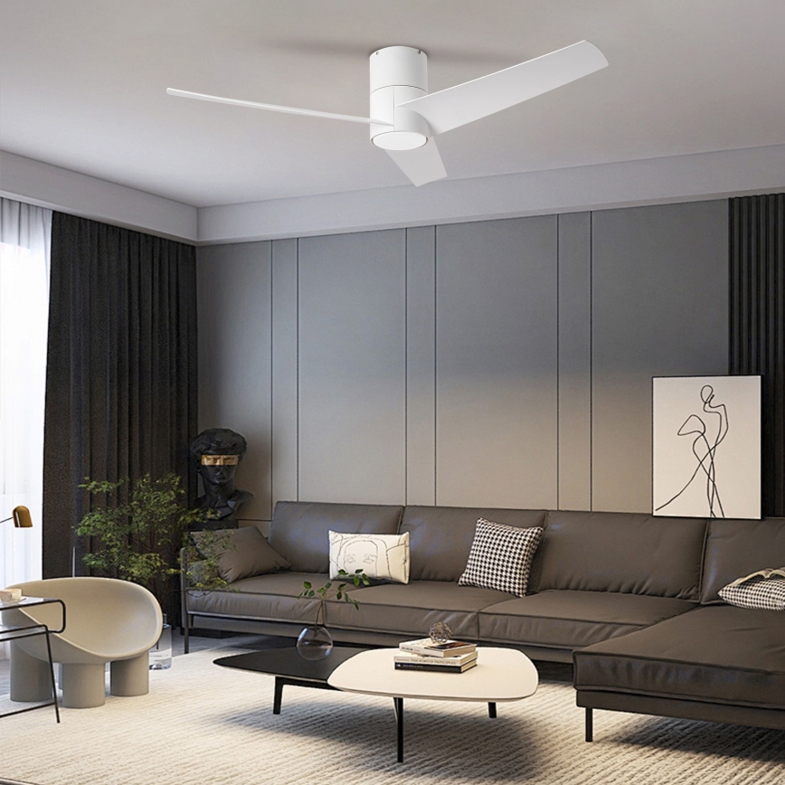 ZEVENTI - Plafoniera LED BARROSA LED/18W/230V 3000/4000/6000K Wi-Fi Tuya bianco + telecomando