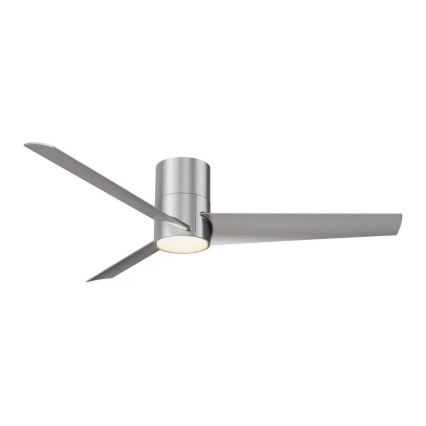 ZEVENTI - Plafoniera LED BARROSA LED/18W/230V 3000/4000/6000K Wi-Fi Tuya cromo opaco + telecomando