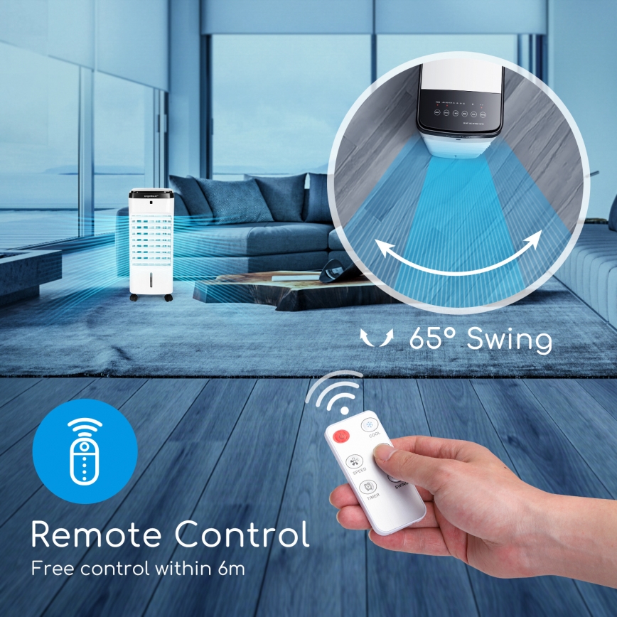 ZEVENTI - Raffrescatore d'aria ARCTIC 60W/230V nero/bianco