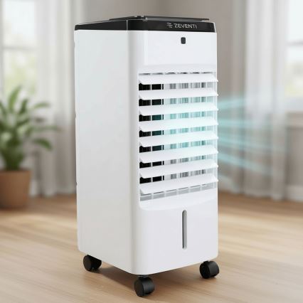ZEVENTI - Raffrescatore d'aria ARCTIC 60W/230V nero/bianco con telecomando