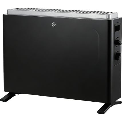 ZEVENTI - Termoconvettore elettrico 800/1200/2000W/230V nero
