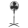 ZEVENTI - Ventilatore a piantana FLOW 40W/230V 120 cm nero